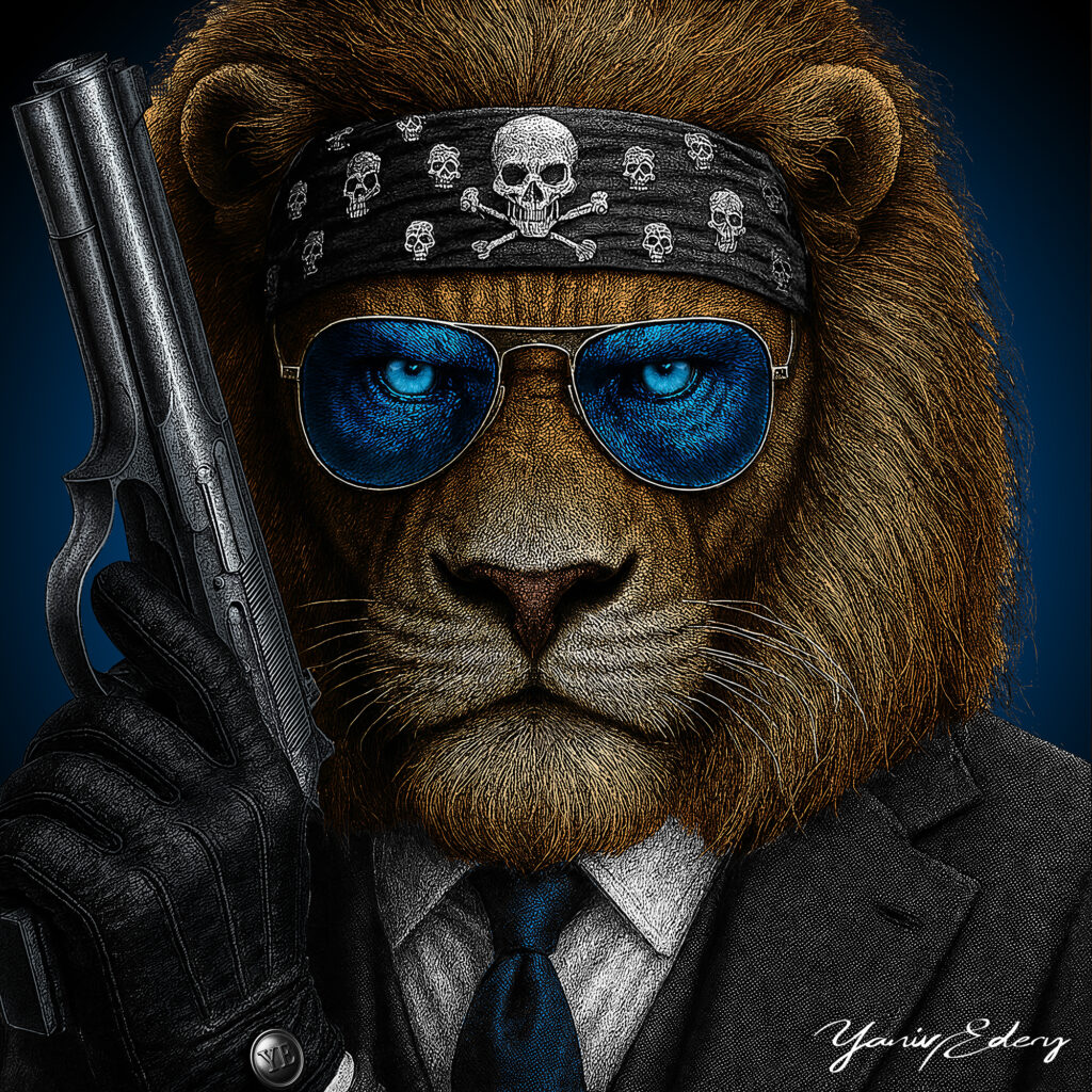 Lion_bandana - Yaniv Edery