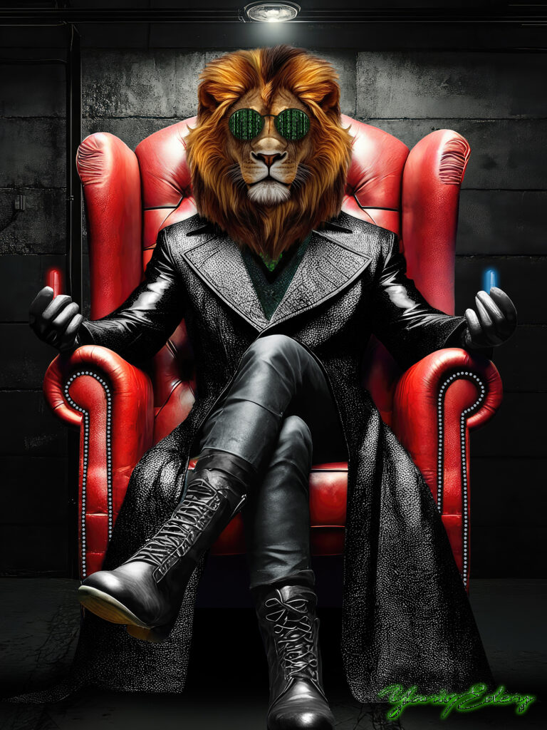 lion_matrix - Yaniv Edery