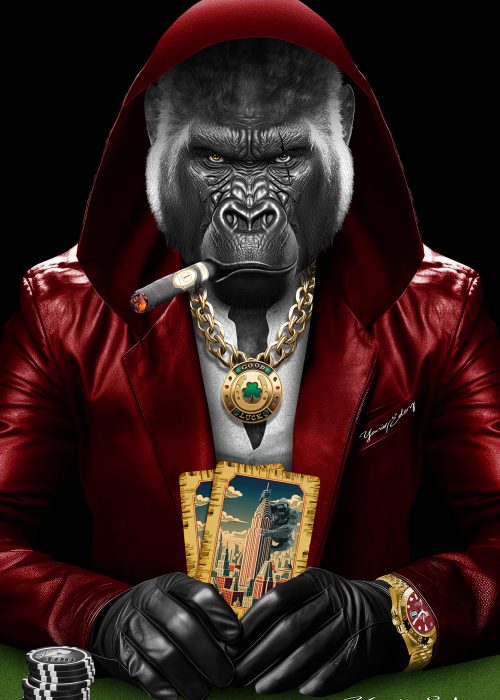 Poker_kong_rouge - Yaniv Edery